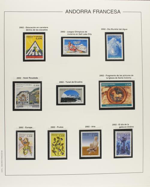 LOTES y COLECCIONES. ANDORRA ESPAÑOLA. Colección cerrada en 