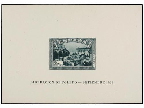 ** ESPAÑA. Ed. 838/39. HB SIN DENTAR. LUJO. Cert. COMEX. 