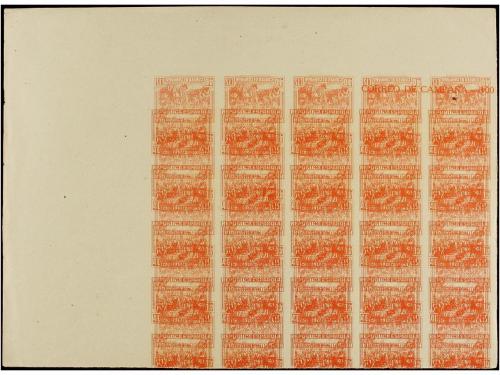 (*) ESPAÑA. Ed. NE 49ers, 49ersa. NO EMITIDO. 40 cts. rosa, 