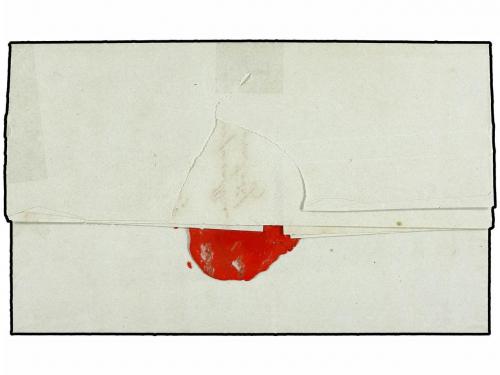 ✉ ECUADOR. 1847. QUITO a BOGOTÁ (Colombia). Carta con texto 