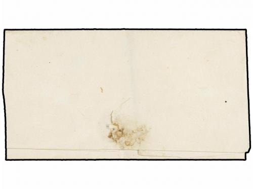 ✉ ECUADOR. (1850 CA.). Envuelta circulada desde QUITO a PIUR