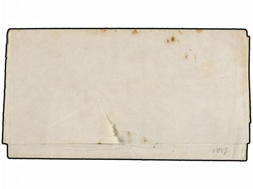 ✉ ECUADOR. 1859. AMBATO a QUITO. Carta completa con texto, m