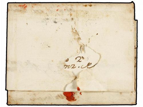 ✉ GUATEMALA. 1776. CREVILLENTE(Valencia, España) a GUATEMALA