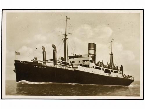 ✉ ESPAÑA. Ed. 667. 1934. Tarjeta postal circulada desde un b