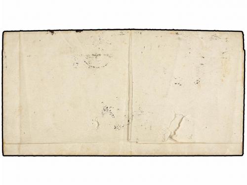 ✉ FILIPINAS. Ed. 10. 1863. LAOAG a MANILA. Carta completa co
