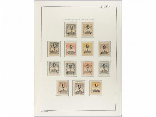 LOTES y COLECCIONES. 1850-1938. Colección montada en album F