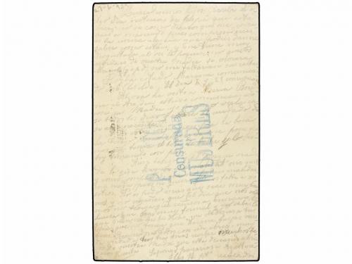 ✉ ESPAÑA GUERRA CIVIL. 1939. Entero Postal escrito desde la 