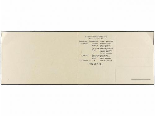 ✉ ESPAÑA GUERRA CIVIL. TROPAS ITALIANAS EN ESPAÑA. Tarjeta P