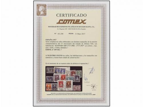 ° Δ ESPAÑA. Ed. 349/62. SERIE COMPLETA en usado. PRECIOSA. C