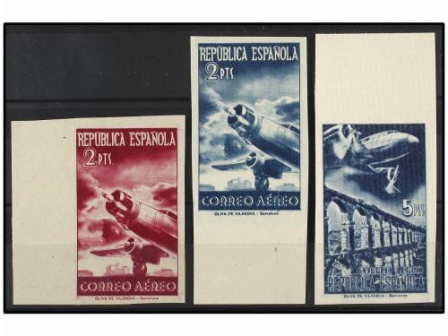 (*) ESPAÑA. Ed. NE 39/45s. NO EMITIDA. AVIONES y PAISAJES. S