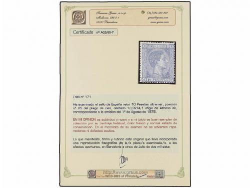 * ESPAÑA. Ed. 162/71. SERIE COMPLETA. Sellos de excelente pr