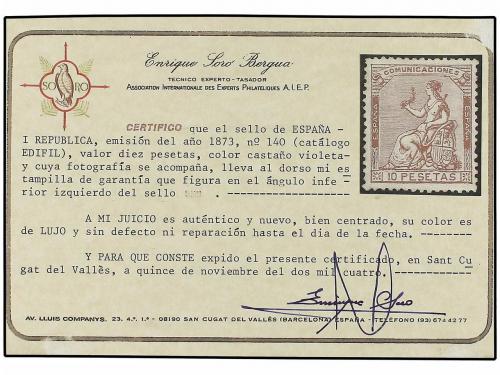 * ESPAÑA. Ed. 131/40. SERIE COMPLETA. Sellos de excelente pr