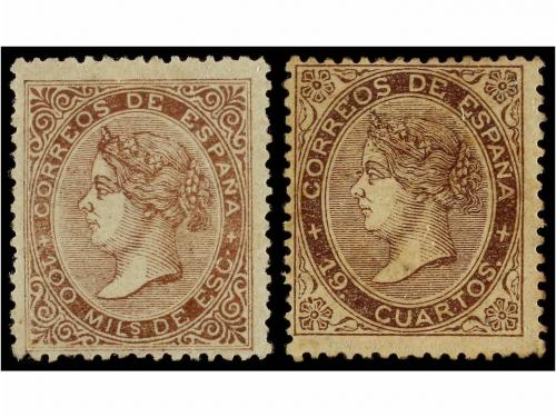 */(*) ESPAÑA. Ed. 97/101 sin 100A. SERIE COMPLETA. Sellos de