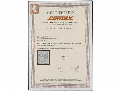 */(*) ESPAÑA. Ed. 97/101 sin 100A. SERIE COMPLETA. Sellos de