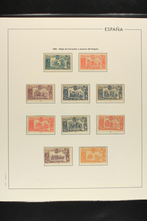 LOTES y COLECCIONES. ESPAÑA. Colección de 1900 a 1950 en dos