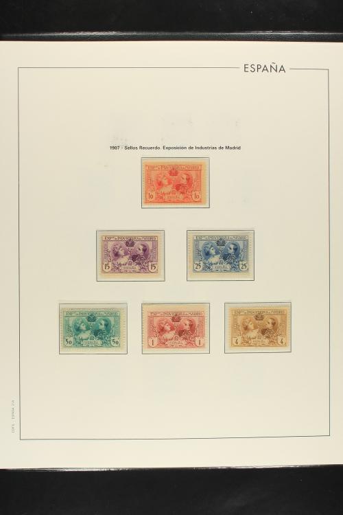 LOTES y COLECCIONES. ESPAÑA. Colección de 1900 a 1950 en dos