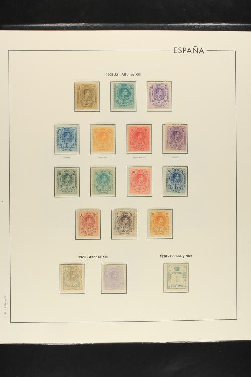 LOTES y COLECCIONES. ESPAÑA. Colección de 1900 a 1950 en dos