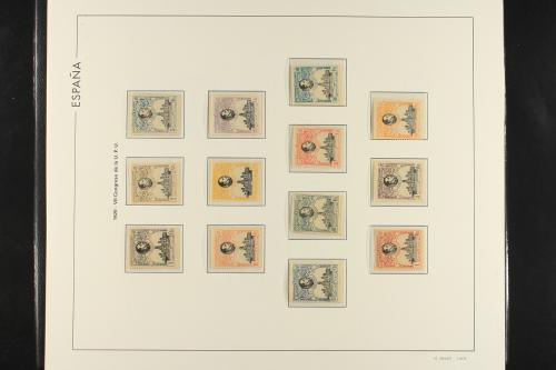 LOTES y COLECCIONES. ESPAÑA. Colección de 1900 a 1950 en dos