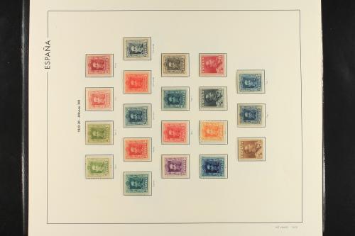 LOTES y COLECCIONES. ESPAÑA. Colección de 1900 a 1950 en dos
