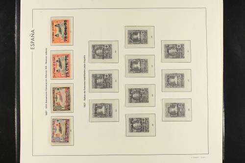 LOTES y COLECCIONES. ESPAÑA. Colección de 1900 a 1950 en dos