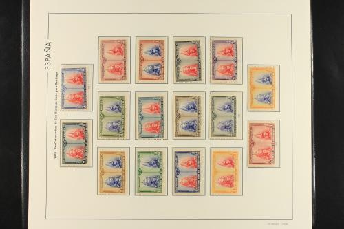 LOTES y COLECCIONES. ESPAÑA. Colección de 1900 a 1950 en dos