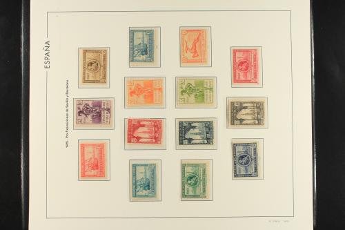LOTES y COLECCIONES. ESPAÑA. Colección de 1900 a 1950 en dos