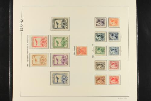 LOTES y COLECCIONES. ESPAÑA. Colección de 1900 a 1950 en dos