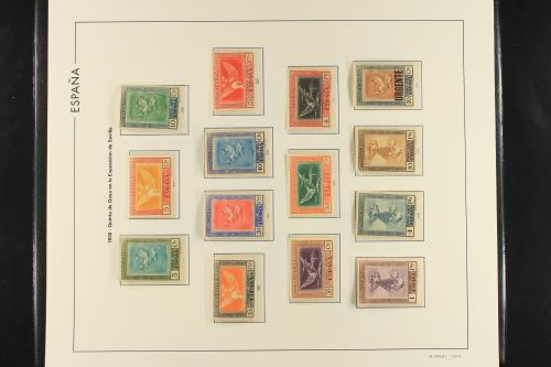 LOTES y COLECCIONES. ESPAÑA. Colección de 1900 a 1950 en dos