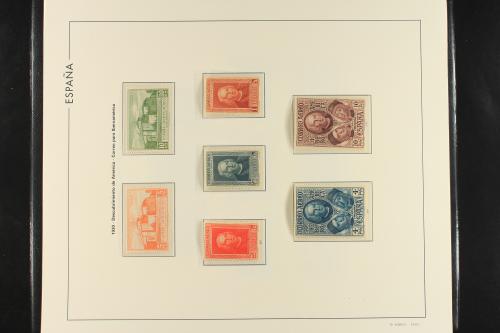 LOTES y COLECCIONES. ESPAÑA. Colección de 1900 a 1950 en dos