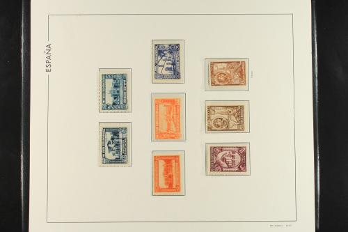 LOTES y COLECCIONES. ESPAÑA. Colección de 1900 a 1950 en dos