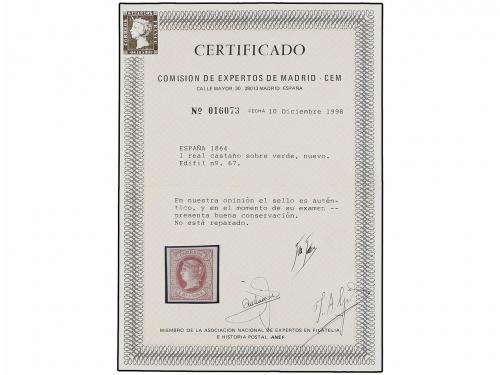 */(*) ESPAÑA. Ed. 63/68. SERIE COMPLETA. LUJO. Sello de 1 re