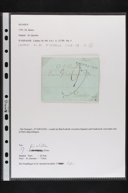 LOTES y COLECCIONES. PREFILATELIA. Conjunto de 16 cartas en 