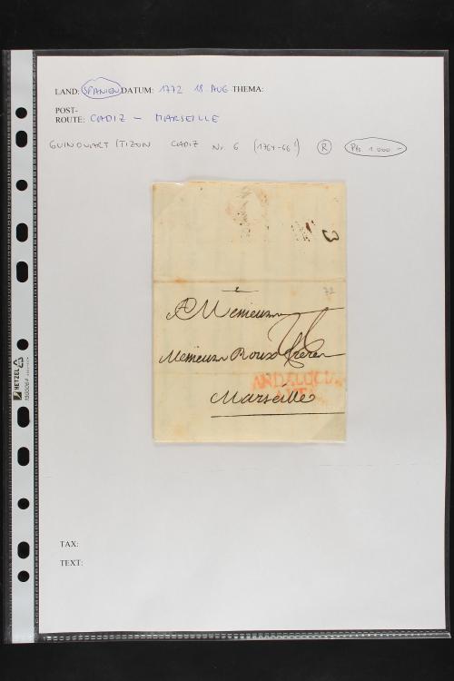 LOTES y COLECCIONES. PREFILATELIA. Conjunto de 16 cartas en 