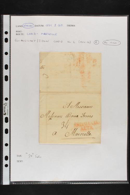 LOTES y COLECCIONES. PREFILATELIA. Conjunto de 16 cartas en 