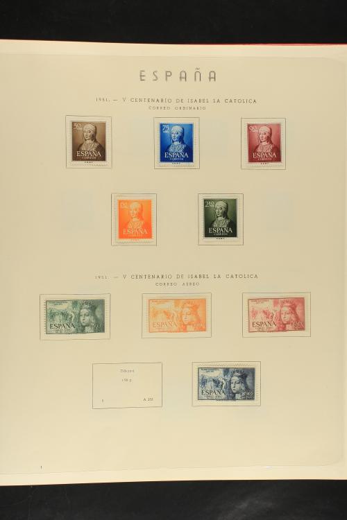 LOTES y COLECCIONES. ESPAÑA. Colección de 1950-2015 en quinc