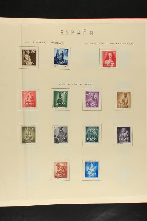 LOTES y COLECCIONES. ESPAÑA. Colección de 1950-2015 en quinc