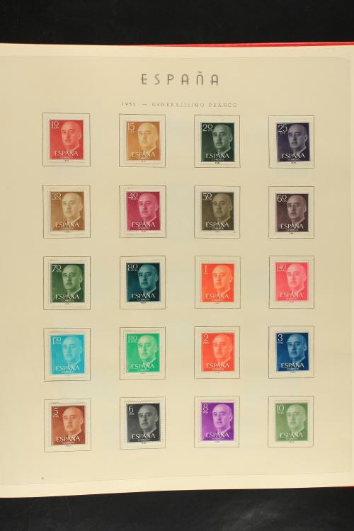 LOTES y COLECCIONES. ESPAÑA. Colección de 1950-2015 en quinc
