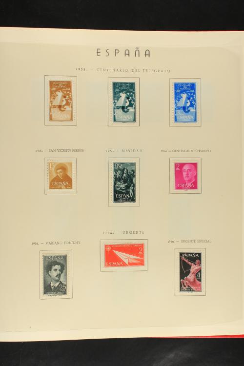 LOTES y COLECCIONES. ESPAÑA. Colección de 1950-2015 en quinc