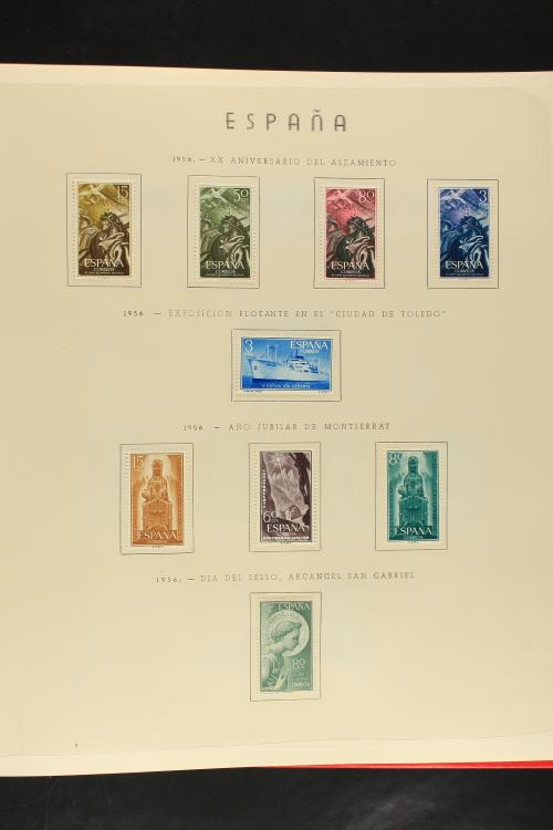 LOTES y COLECCIONES. ESPAÑA. Colección de 1950-2015 en quinc