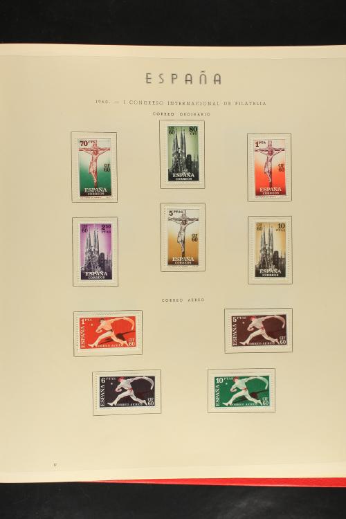 LOTES y COLECCIONES. ESPAÑA. Colección de 1950-2015 en quinc