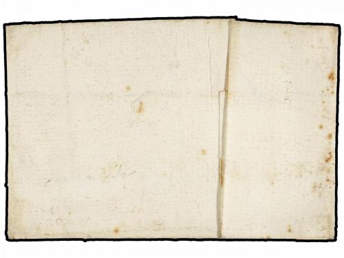 ✉ ESPAÑA: PREFILATELIA. 1813. BARCELONA a FIGUERAS. Marca 90