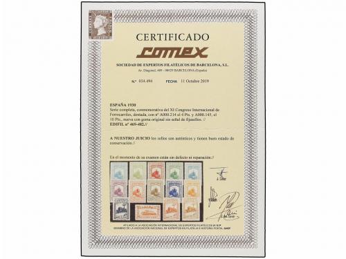 ** ESPAÑA. Ed. 469/82. SERIE COMPLETA, excelentes centrajes.