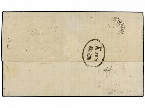 ✉ ESPAÑA. Ed. 177. 1877. MÁLAGA a COPENHAGEN (Dinamarca).25 