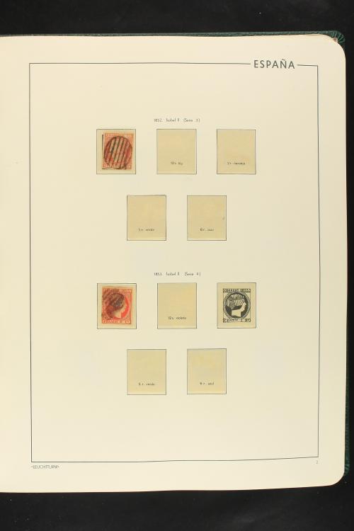 LOTES y COLECCIONES. ESPAÑA. Colección de 1900 a 1949 en dos