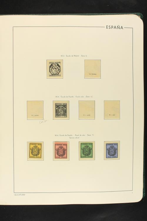 LOTES y COLECCIONES. ESPAÑA. Colección de 1900 a 1949 en dos