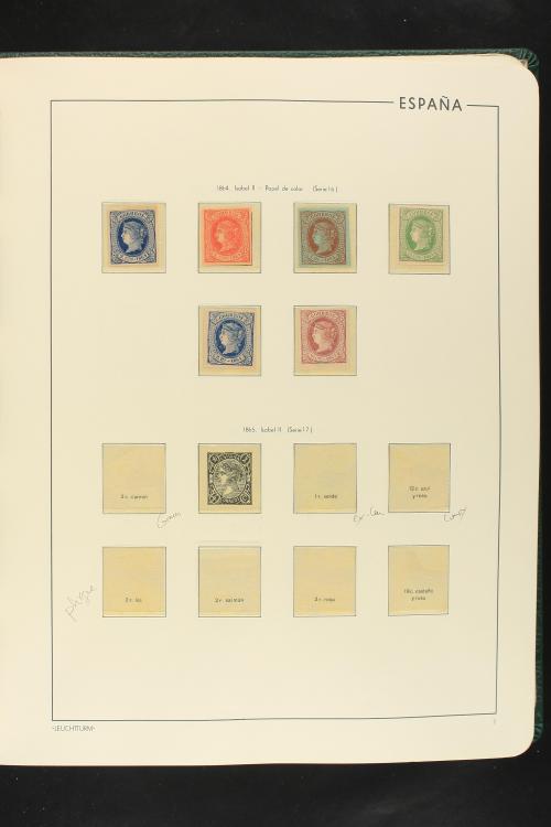 LOTES y COLECCIONES. ESPAÑA. Colección de 1900 a 1949 en dos