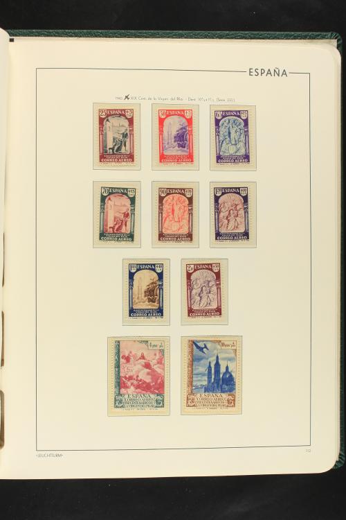 LOTES y COLECCIONES. ESPAÑA. Colección de 1900 a 1949 en dos