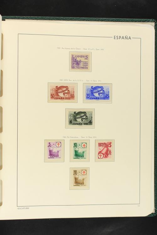 LOTES y COLECCIONES. ESPAÑA. Colección de 1900 a 1949 en dos