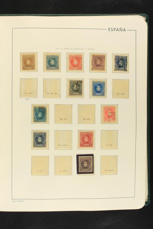 LOTES y COLECCIONES. ESPAÑA. Colección de 1900 a 1949 en dos