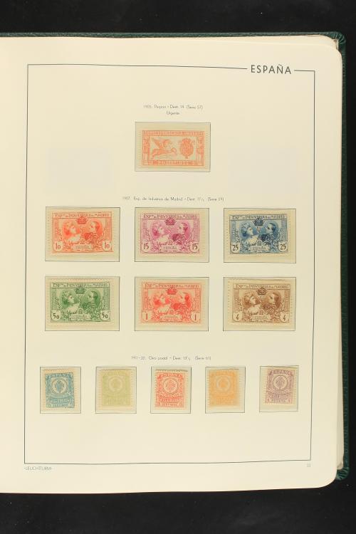 LOTES y COLECCIONES. ESPAÑA. Colección de 1900 a 1949 en dos